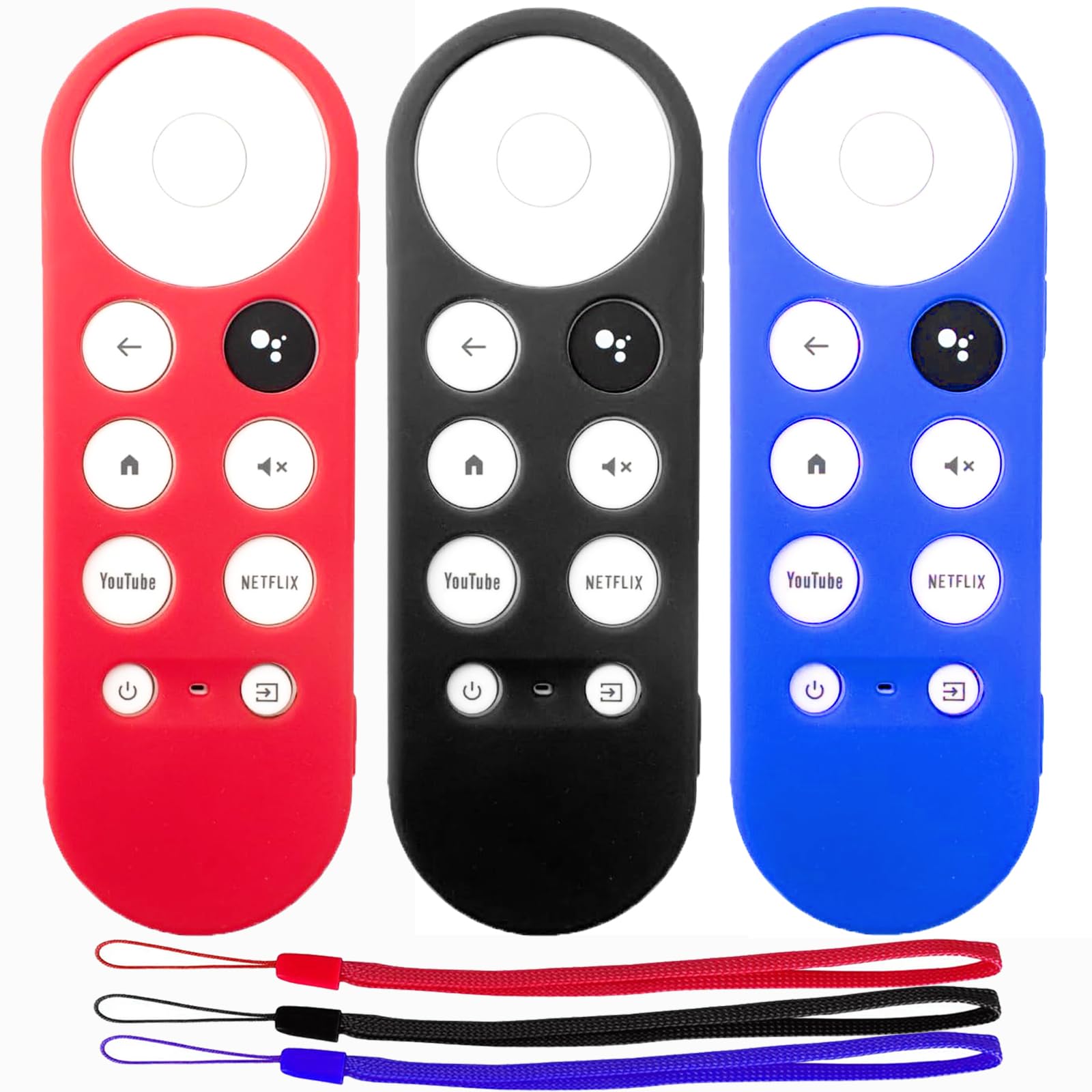 TOKERSE 3 Pack Remote Cover for Chromecast with
