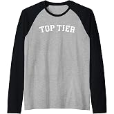 Top Tier Raglan Baseball Tee