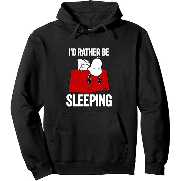 Spreadshirt Hoodie Peanuts Snoopy Nope Not Today Bürohumor Unisex
