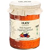 Ika&rsquo;s Garden Red Pepper &amp; Eggplant Spread Ajvar, 19.4 oz &ndash; Authentic Balkan Recipe | Vegan | Gluten-Free | GMO-Free | Versatile Dip, Spread, or Sauce