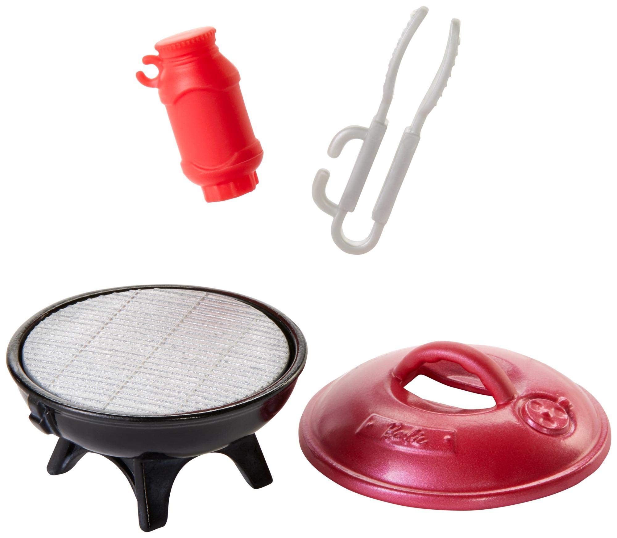 Barbie – Barbecue Set and Accessories – Accessories for Doll Model