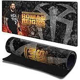 Head Case Designs Officially Licensed WWE Grunge Roman Reigns 23.62 x 11.81 x 0.12 inches (600 x 300 mm) - L Gaming Office Desk PC Keyboard Mouse Mat Pad