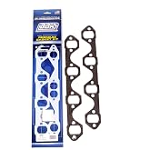 BBK 1575 1-5/8" Premium Exhaust Header Gaskets Kit for Ford 302/351, (Pair), Dark Gray