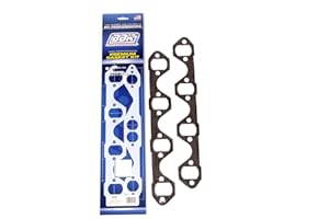 BBK PERFORMANCE BBK 1575 1-5/8" Premium Exhaust Header Gaskets Kit for Ford 302/351, (Pair), Dark Gray
