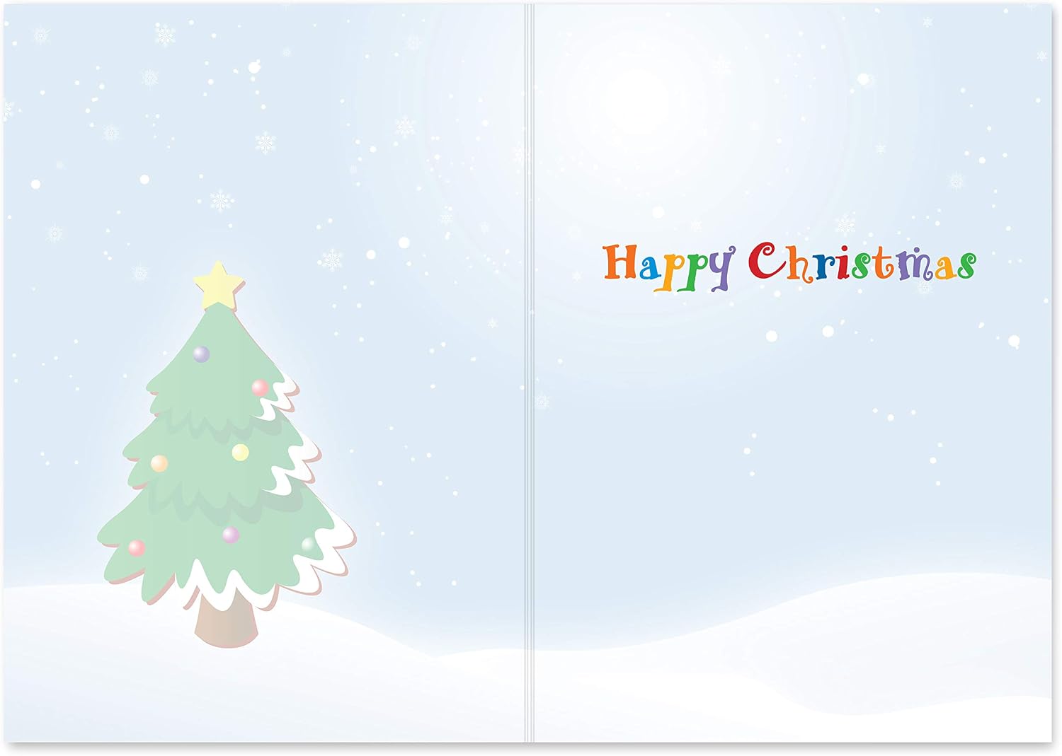 Clarabelle Cards - To My Friend at Christmas (Best Friend, red and green with metallic accents, A7 - Image 3