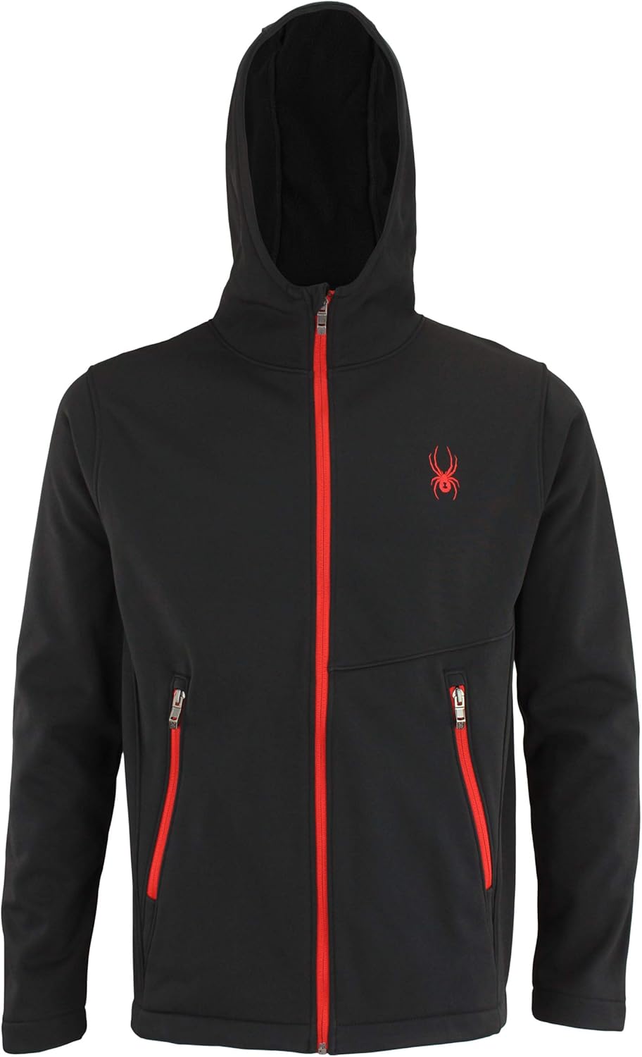 Spyder Men's Transform Hooded Soft Shell Jacket, Color Variation: Clothing