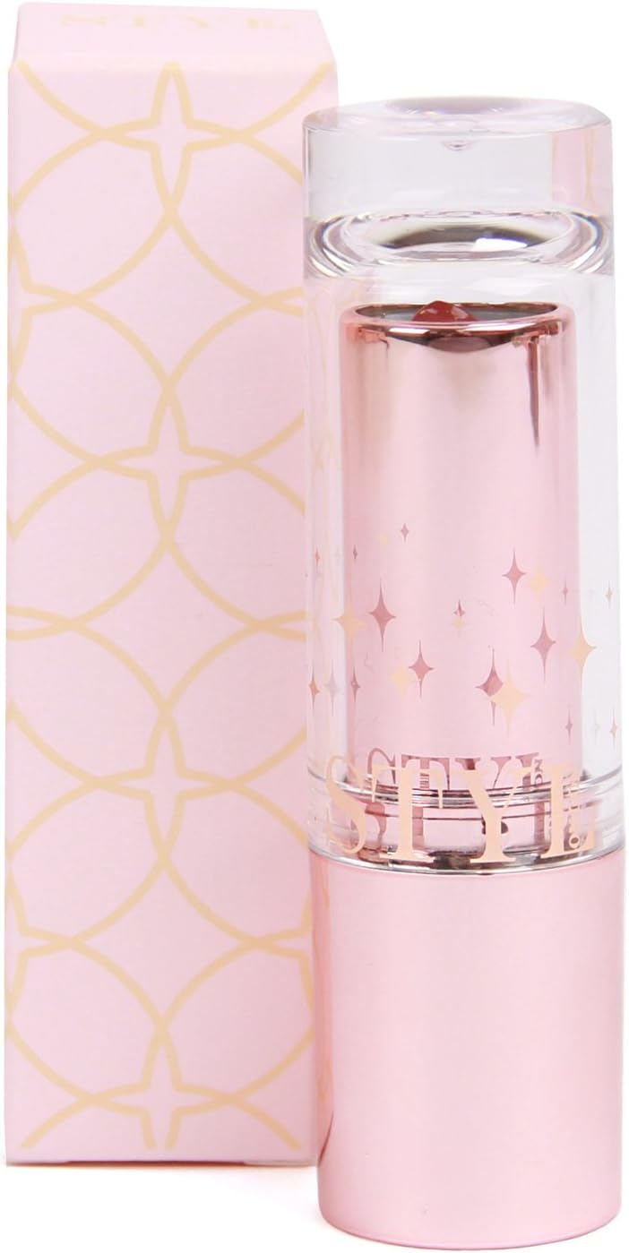 STYLondon Tickle Me Pink Lip Balm Stick, Enriched With Avocado Oil, Vitamin E and Real 24k Gold Flakes