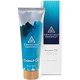 Travel Size Coconut Oil for Skin Care, Hair Care, Personal Care, Eczema, Keto, Wellness, Certified Organic & Fair Trade, Virg