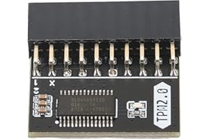 Fockety TPM 2.0 Encryption Security Module, 2 10P TPM Remote Card for win11 .0 System, GA 20-1 Pin Remote Card for Gigabyte P