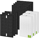 HPA5100B Replacement Filter for Honeywell InSight HPA5100 HPA5150 and PowerPlus HPA3100 Air Purifiers, 3 Pack HRF-R1/R2(R) + 3 Pack HRFSC1(S) + 4 Pack HRF-A100(A) HRF-ARVP100