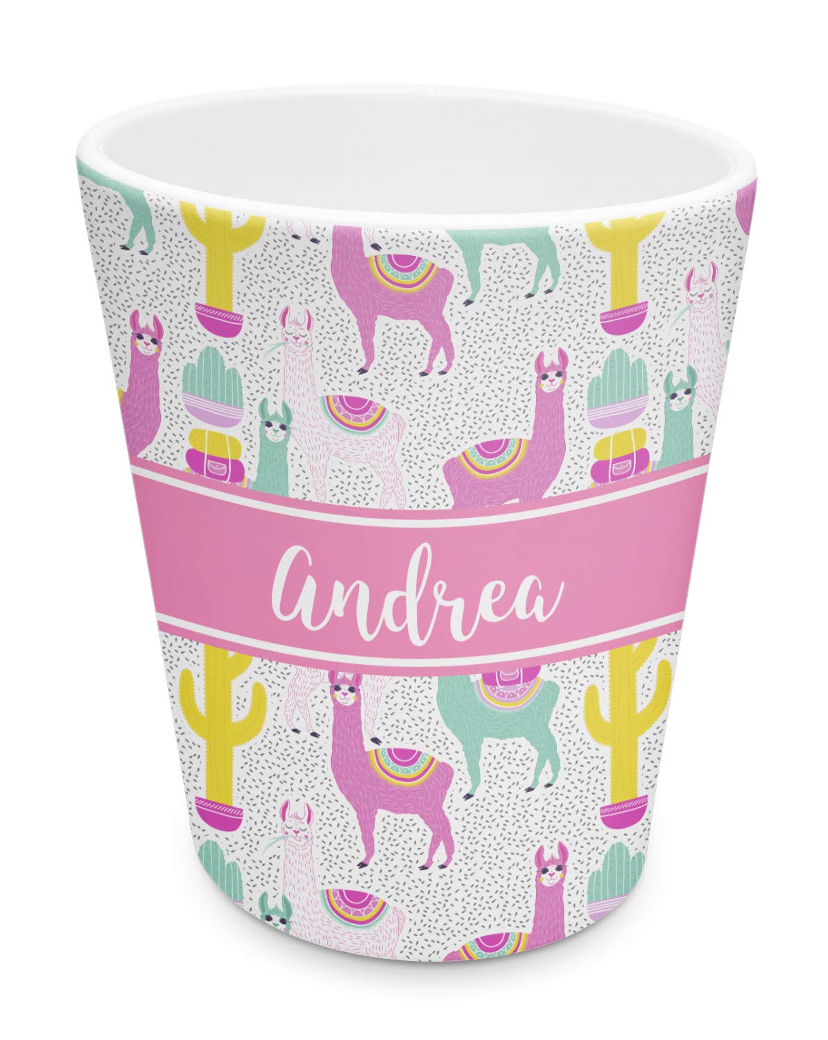 Amazon.com: Vaso de plástico de Llamas (personalizado): Baby