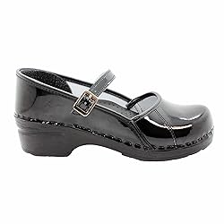 Bjork Women's Marcella Mary-Jane Leather Clogs