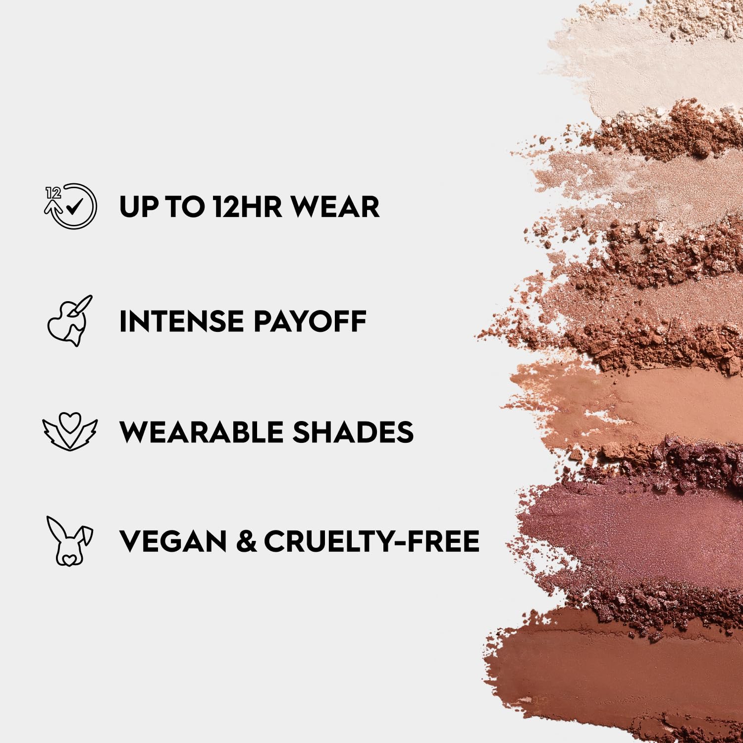 URBAN DECAY Naked Mini Eyeshadow Palette - 6 Multi-use Shades, Ultra-Blendable, Lasts Up to 12 Hours, Crease-free, Matte Shimmer or Metallic Colors, Compact, Travel Size, Cruelty Free, Vegan