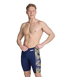 ARENA Men's Swim Jammer Halftone Team Print MaxLife