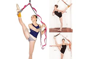 PRICE XES Leg Stretch Band - To Improve Leg Stretching - Easy Install on Door - Perfect Home Equipment For Ballet, Dance And Gymnastic Exercise Flexibility Stretching Strap Foot Stretcher Bands