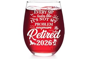 Retirement Gift for Woman & Men 2026 - Funny Retirement Gifts for Women with "Not My Problem Anymore", Farewell Goodbye Gifts