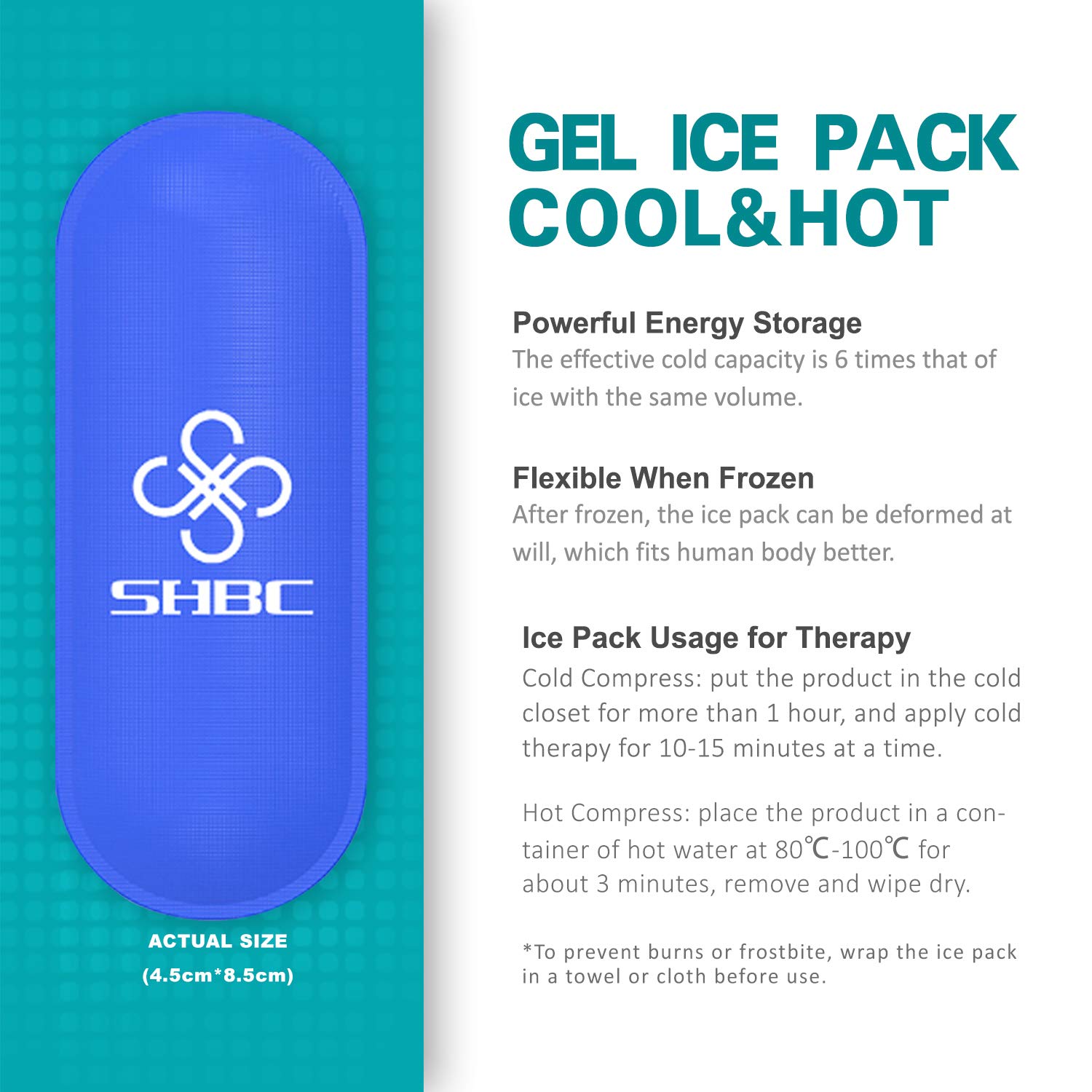 SHBC Insulin Cooler Travel Case for Diabetic Organize Medication Insulated Cooling Bag with 2 Ice Packs Black