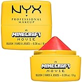 NYX Professional Makeup A Minecraft Movie Cheeky Mob Balms, Blush Balm, Formulated with Hyaluronic Acid For Smooth Applicatio
