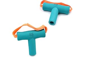 THE KIND MIND CO. T-Shaped Grip Tool - The Kind Mind Company™ Adaptive Art, Accessibility Aid for Kids & Adults, Mobility Aid for Painting, Drawing, Gripping - Large, 2-Pack