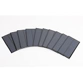 FellDen 5V Micro Solar Panels, 10PCS 5V 200MA Solar Cells Kit 110mmx60mm