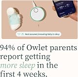 Owlet Dream Bundle 2 Smart Baby Monitor Sock Cam HD WiFi Video Pulse O2 Mint view 7