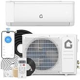12,000 BTU Mini Split AC &amp; Heat Pump | 115v, Inverter, Smart WiFi, Remote | Ultra-Quiet, Energy Efficient for 750 Sq.Ft Space
