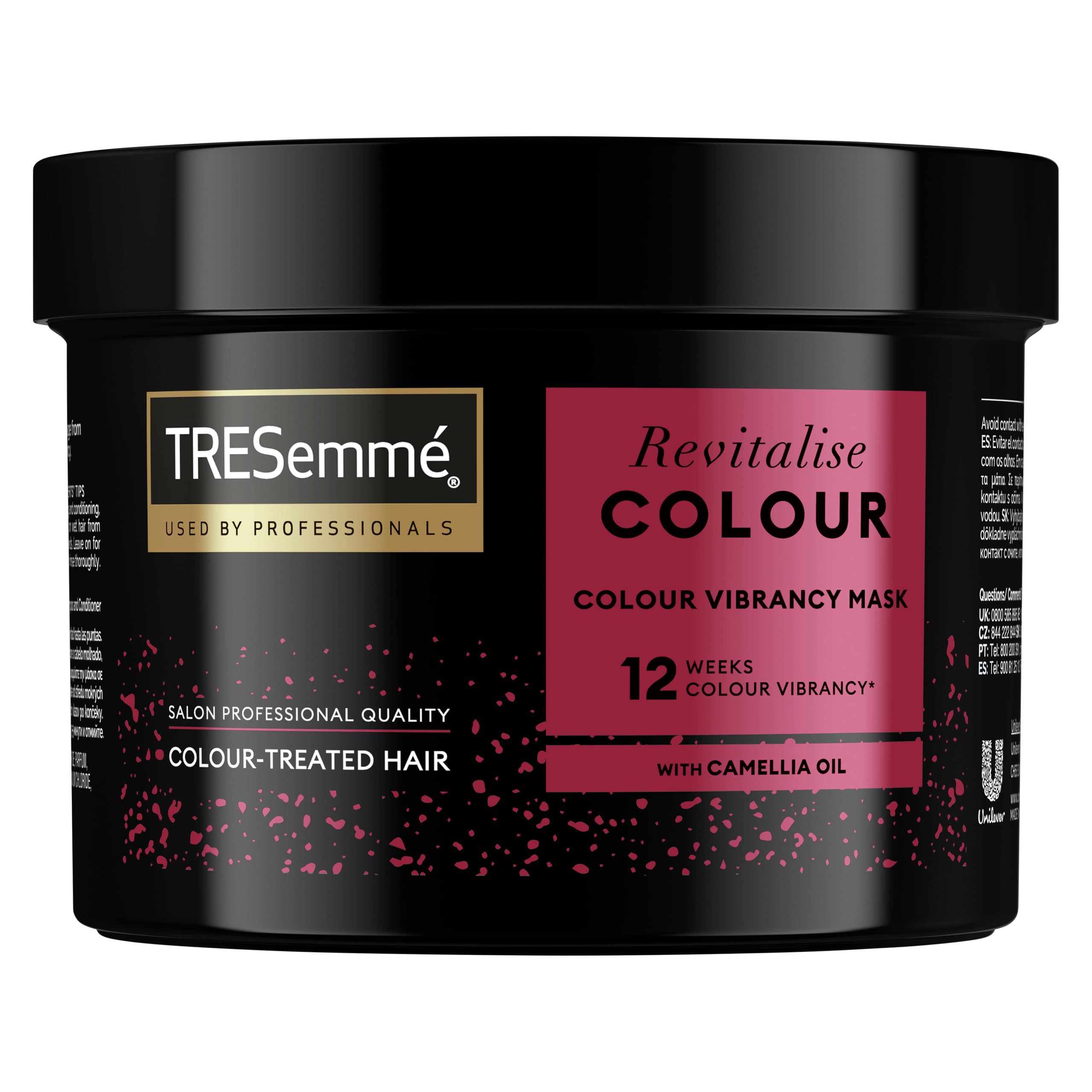 TRESemmé Revitalise Colour Colour Vibrancy Hair Mask with camellia oil for coloured hair 440 ml