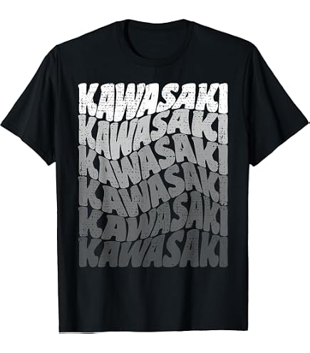 Amazon.com: Vintage Kawasaki Japan Design T-Shirt, Men's Big and