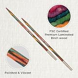 KnitPro Symfonie Interchangeable Circular Needles 5in 3.50mm Birch view 2