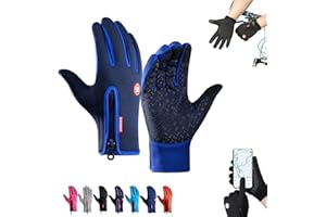Ultimate Waterproof & Windproof Thermal Non-Slip Gloves – Winter Touchscreen Gloves for Men and Women, Ideal for Cycling, Run