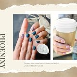 Phoenixy Gel Nail Polish Set 21 Colors 7ml Plus Base/Top Coat 42 Effects UV view 4