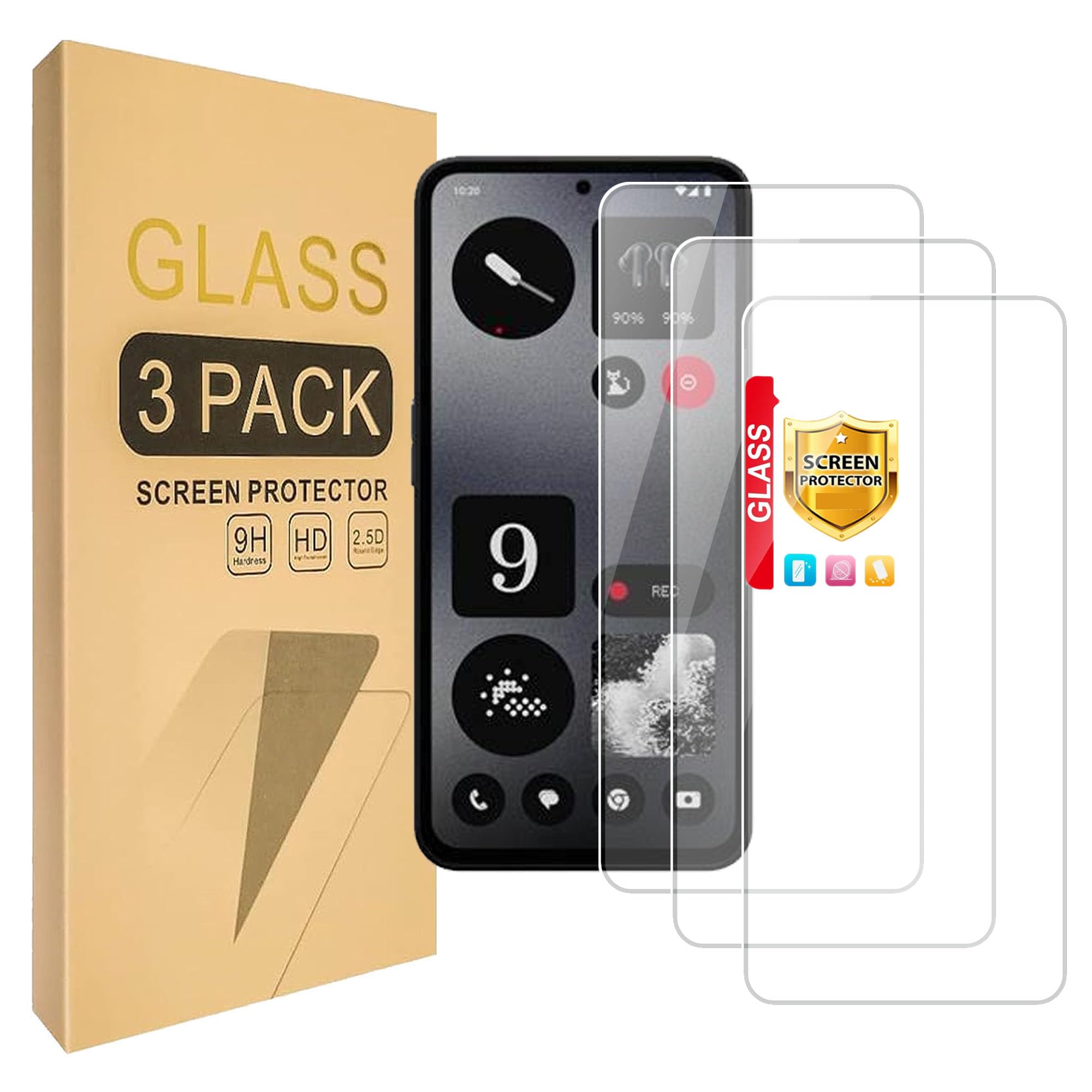 Lucyliy (3 Pack) Compatible with Nothing CMF Phone