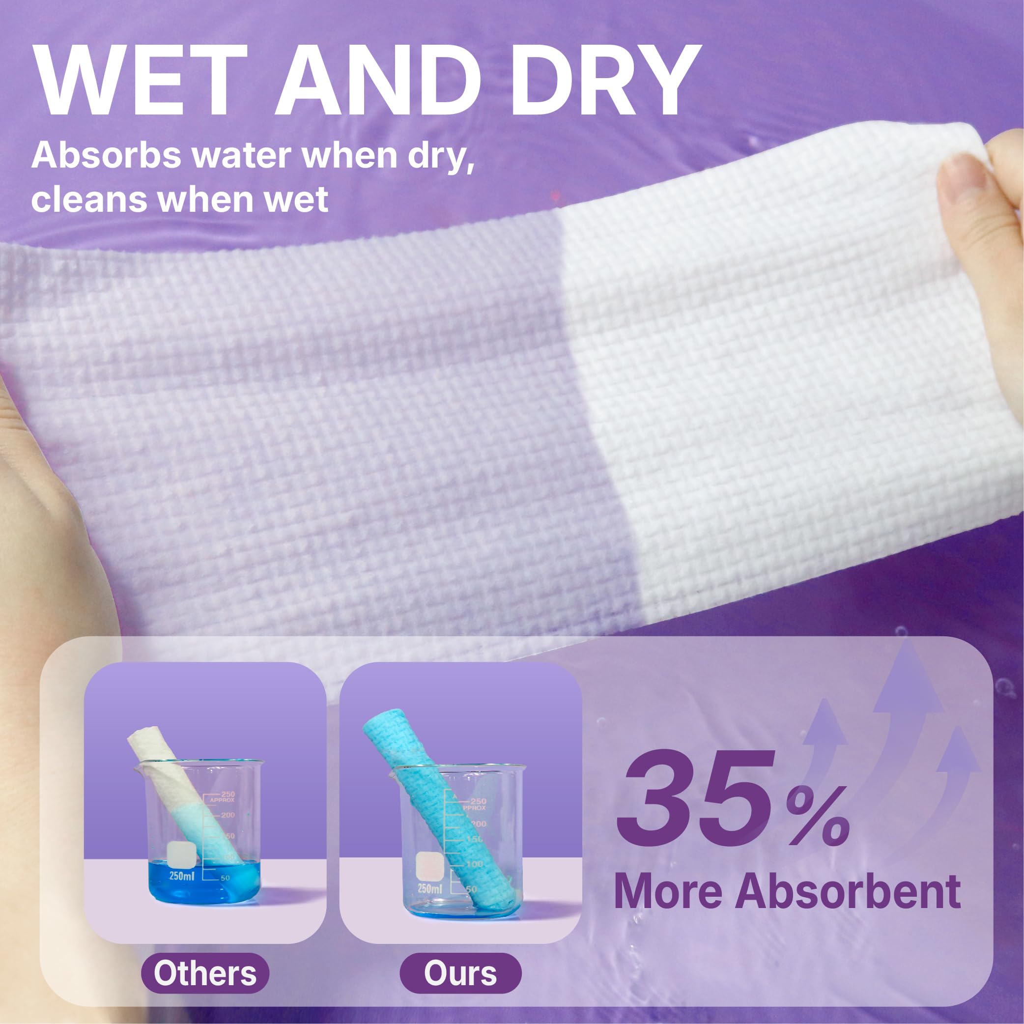 Serenorch Disposable Face Towels, 10