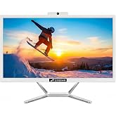 STGSivir All in One Computer PC,21.5" FHD Display,Core i5,16G RAM,512G SSD | All in One Desktop Computer,WiFi 5,BT,RGB Keyboard,Mouse,HDMI,Win11 Home,AIO for Home,Office
