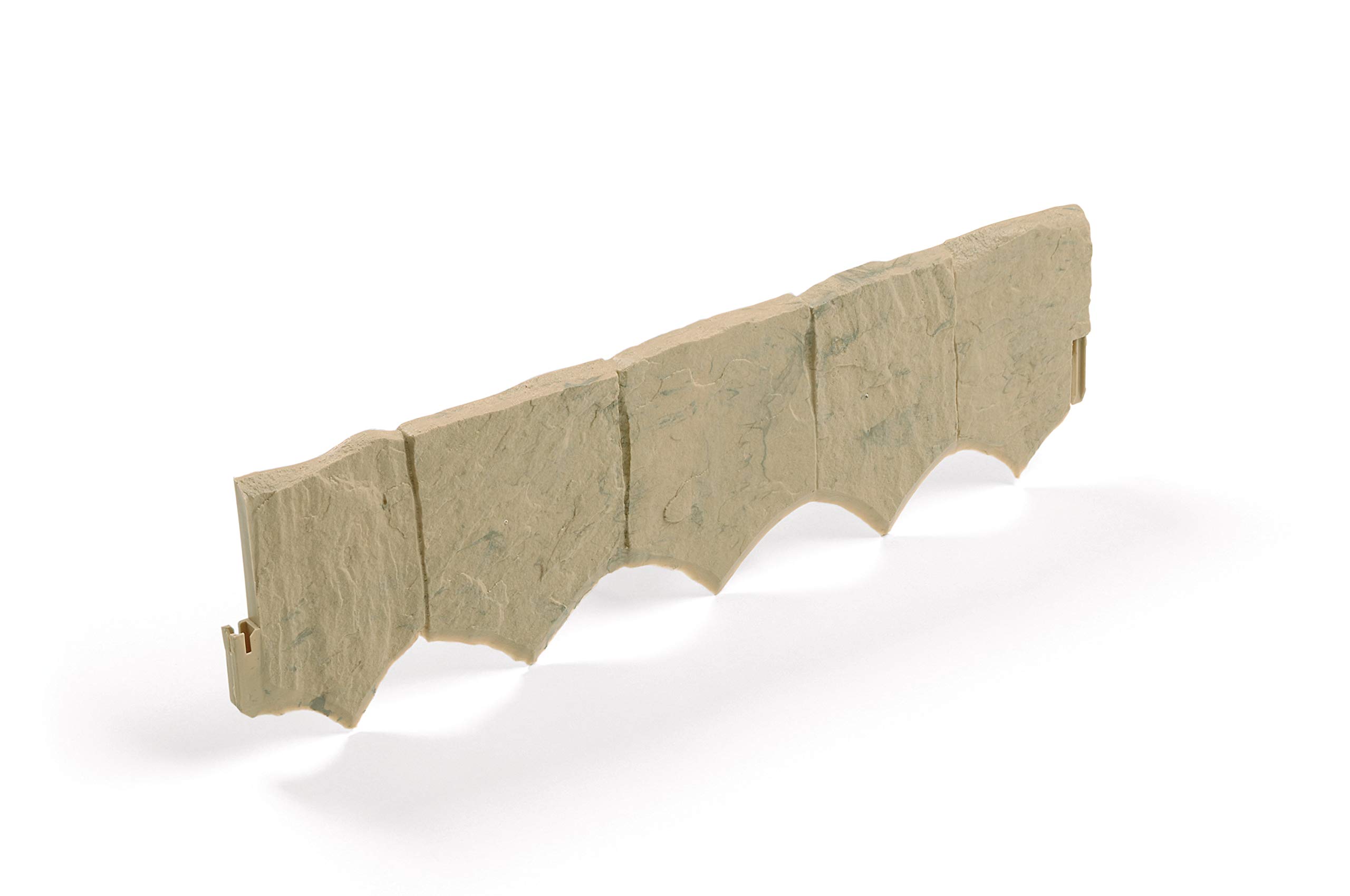 Suncast Flagstone Border Edging Natural Flagstone Appearance for