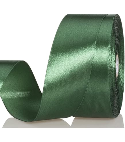 ATRBB Old Gold Ribbon 1-1/2 Inch X 50 Yards, Single Face Polyester