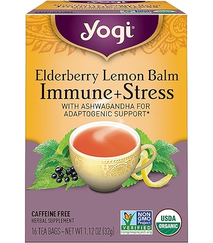 Amazon.com : YOGI TEA White Tea Aloe Vera Teabags, 17 CT : Grocery &  Gourmet Food