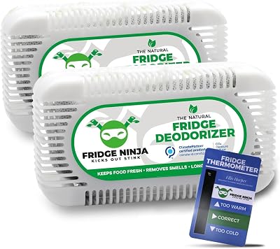 Ellis Harper Fridge Ninja Fridge Deodorizer 2 Pack Activated Charcoal