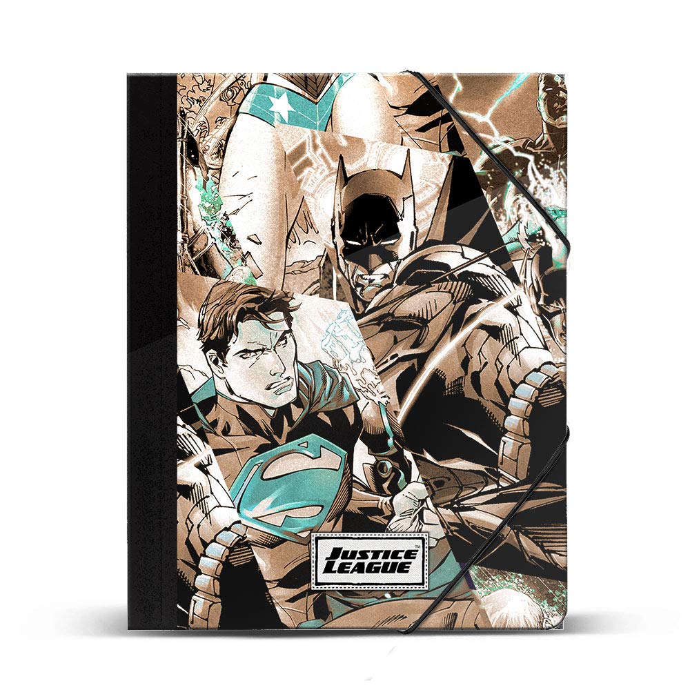 Liga de la Justicia Justice League – Folders, Multi-Colour (Karactermania km-37632)