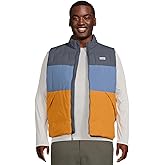 Marmot Men's Standard Ares Vest, Thunderhead/Rain Cloud/Honey Glaze