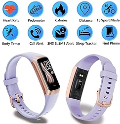 Fitness Tracker with Heart Rate, Sleep, & Oxygen