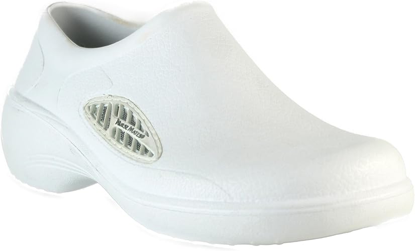 white clogs