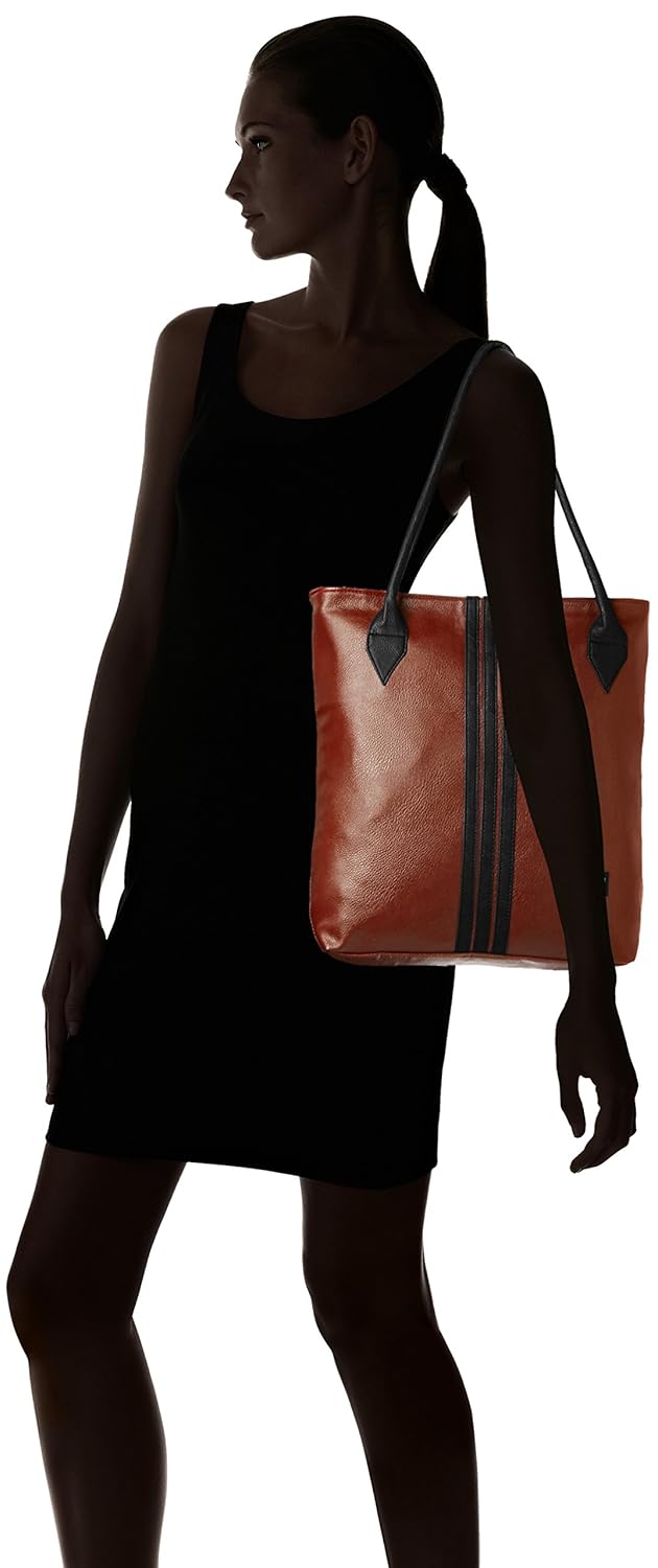 fantosy women's handbag (tan, fnb-151)