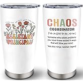 Gtdodcsd Assistant Principal Gifts for Women Tumbler 20oz, Assistant Principal Appreciation Gifts on Birthday, New Assistant Principal Gift Thanksgiving
