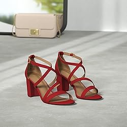 DREAM PAIRS Women’s Ankle Strap Dress Pump Low