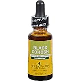 Herb Pharm Certified Organic Black Cohosh Liquid Extract for Female Reproductive System Support - 1 Ounce (DBLKCO01)
