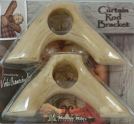 Antler Curtain Rod Brackets Set Of 2 Amazon Co Uk Kitchen Home