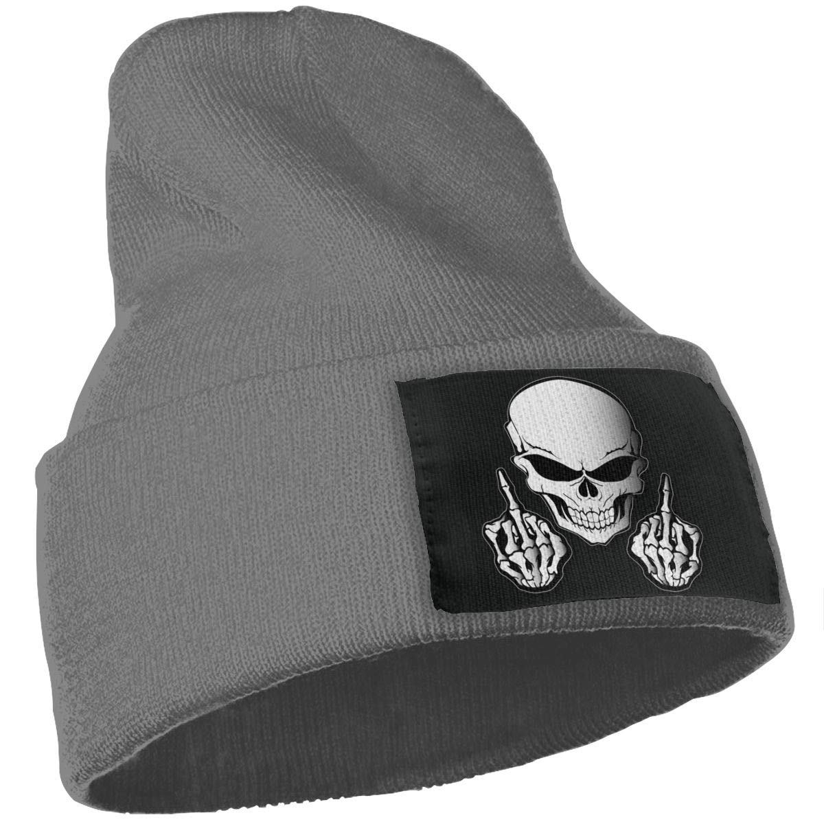 SLADDD1 Skull Middle Finger Warm Winter 