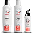 Nioxin System 4 Kit 4 for Color Treated Hair with Progressed & Advanced Thinning Hair, 3 Piece Set