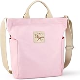 Lily queen Women Canvas Tote Handbags Casual Shoulder Work Bag Crossbody